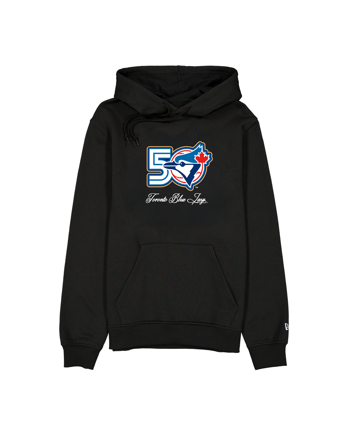 Toronto Blue Jays New Era 50th Season Anniversary Hoodie - Black