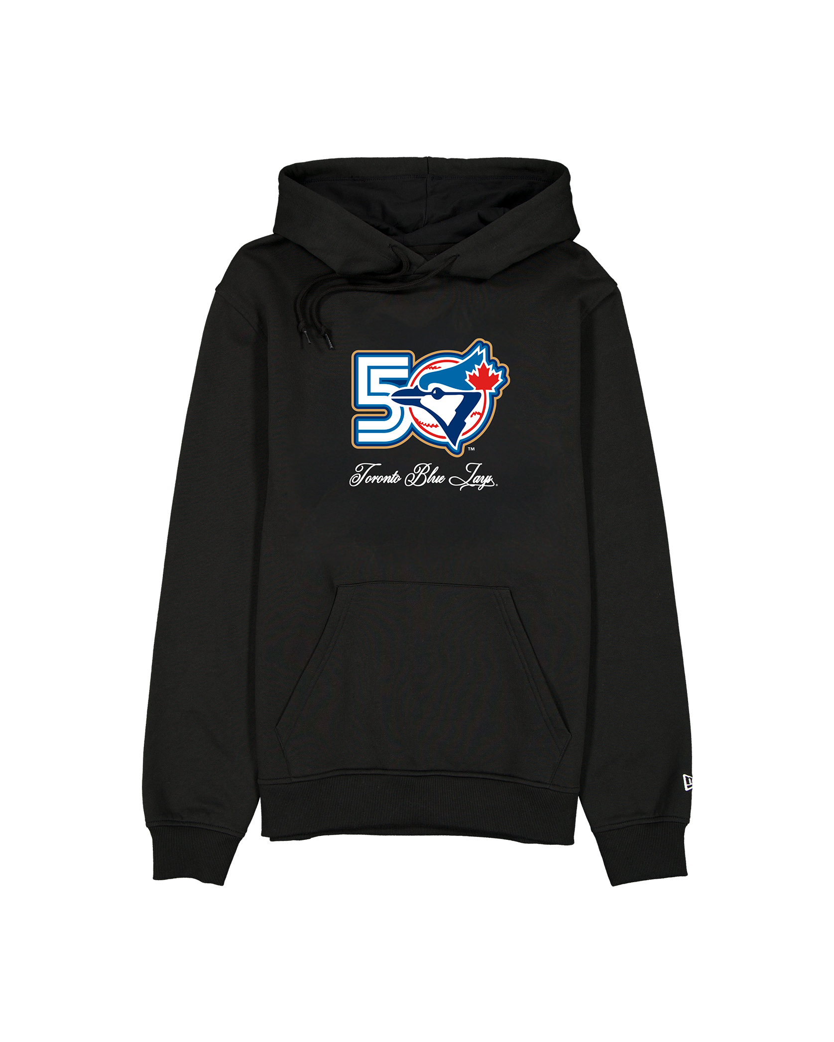 Toronto Blue Jays New Era 50th Season Anniversary Hoodie - Black