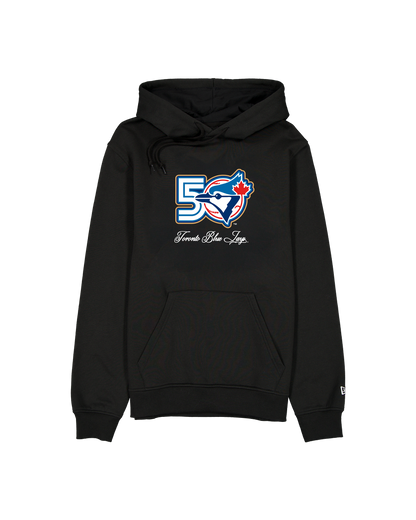 Toronto Blue Jays New Era 50th Season Anniversary Hoodie - Black