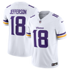 Justin Jefferson #18  Minnesota Vikings White Road Nike Vapor F.U.S.E. Limited Jersey - Pro League Sports Collectibles Inc.