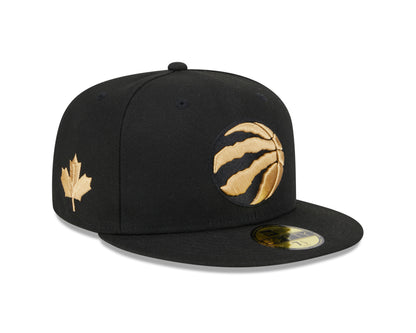 Toronto Raptors New Era City Edition 23/24 59FIFTY Fitted Hat - Black - Pro League Sports Collectibles Inc.