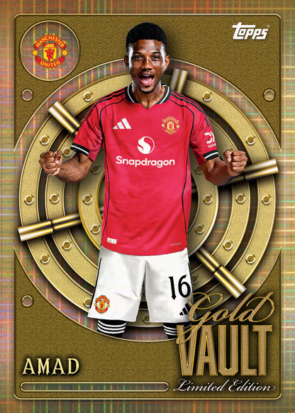 2026 TOPPS Manchester United Premium Trading Cards Collecter Tin