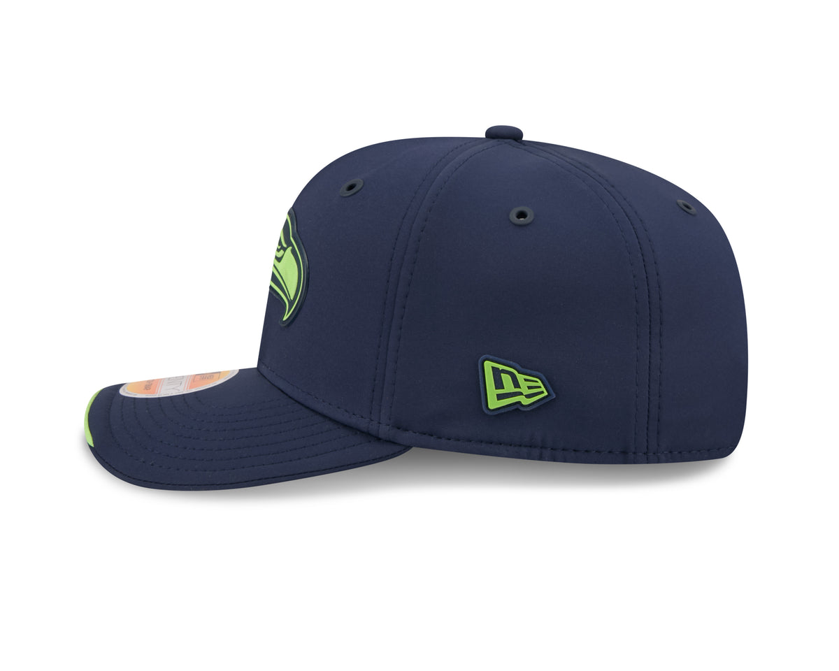Seattle Seahawks New Era 9SEVENTY 2026 Sideline Adjustable Hat - Navy