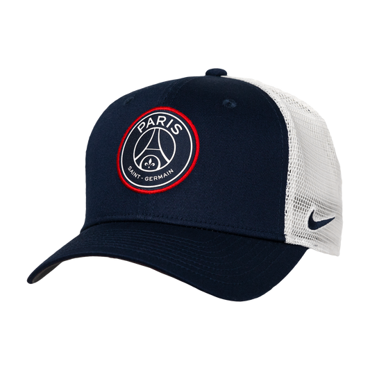 Paris SG FC 2024 Nike Navy Trucker Cap