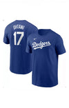 Los Angeles Dodgers Shohei Ohtani #17 Nike Royal Name and Number T-Shirt