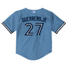 Infant Toronto Blue Jays Guerrero Jr. Nike Horizon Blue Replica Team Jersey - Pro League Sports Collectibles Inc.