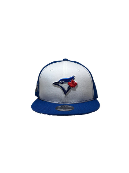 Youth Toronto Blue Jays 50th Season TwoTone White Alternate 3 New Era 9Fifty Snapback Hat