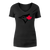 Women’s Toronto Blue Jays MLB Express Logo T-shirt - Black (Birdhead) - Red Leaf