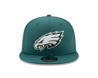 Philadelphia Eagles New Era NFL Basic 9FIFTY Adjustable Snapback Hat - Green