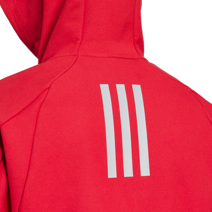 Toronto FC adidas Red 2024 Anthem Travel Raglan Sleeve Full-Zip Jacket