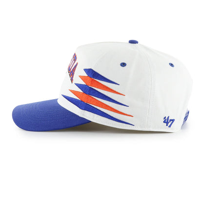 Florida Gators 47' Brand Diamond Cut Hitch Snapback Hat - White