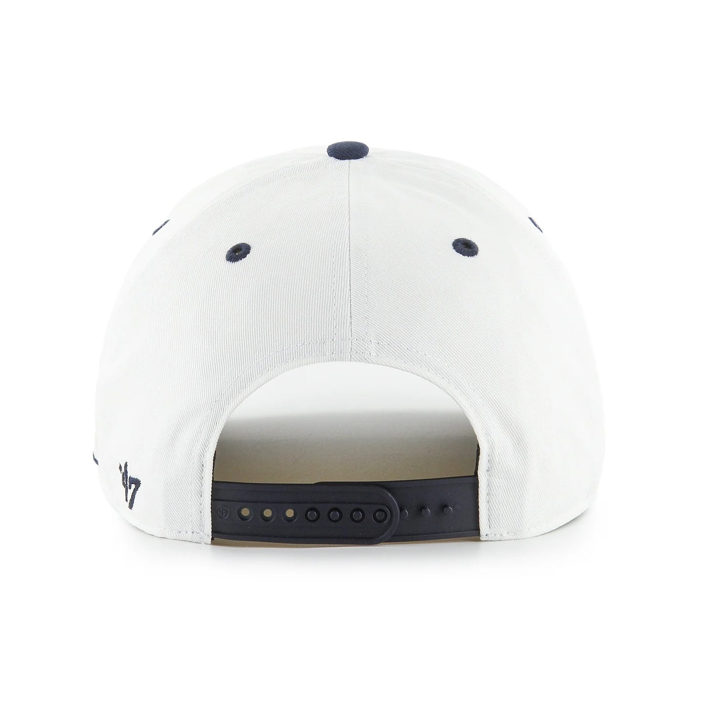 Notre Dame 47' Brand Diamond Cut Hitch Snapback Hat - White