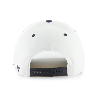 Notre Dame 47' Brand Diamond Cut Hitch Snapback Hat - White