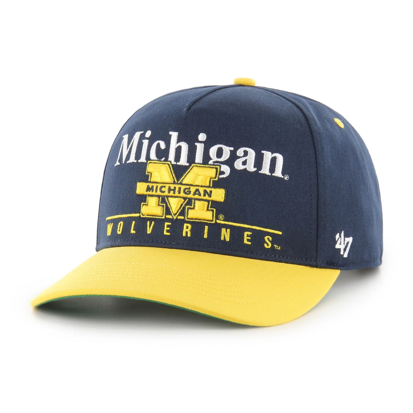 Michigan Wolverines 47' Brand Vintage Super 47' hitch snapback hat