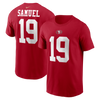 Deebo Samuel #19 San Francisco 49ers Nike - Name & Number Red T-Shirt - Pro League Sports Collectibles Inc.