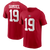 Deebo Samuel #19 San Francisco 49ers Nike - Name & Number Red T-Shirt