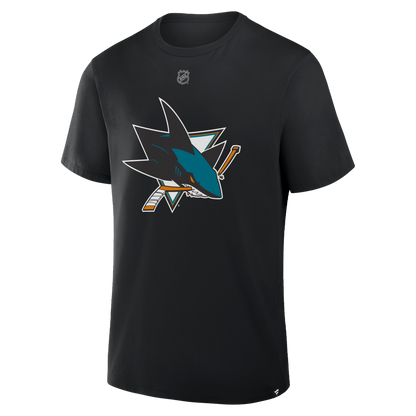 Macklin Celebrini  #71 San Jose Sharks Fanatics Authentic Stack Name and Number T-Shirt - Black