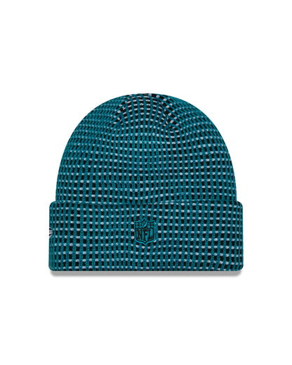 Jacksonville Jaguars 2026 New Era NFL Sideline Cold Weather Cuff Knit Toque - Teal