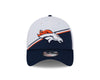 Denver Broncos New Era 2023 Sideline 39THIRTY Flex Hat - White/Navy - Pro League Sports Collectibles Inc.