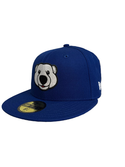 Toronto Maple Leafs New Era Royal Blue 59FIFTY Carlton the Bear Fitted Hat