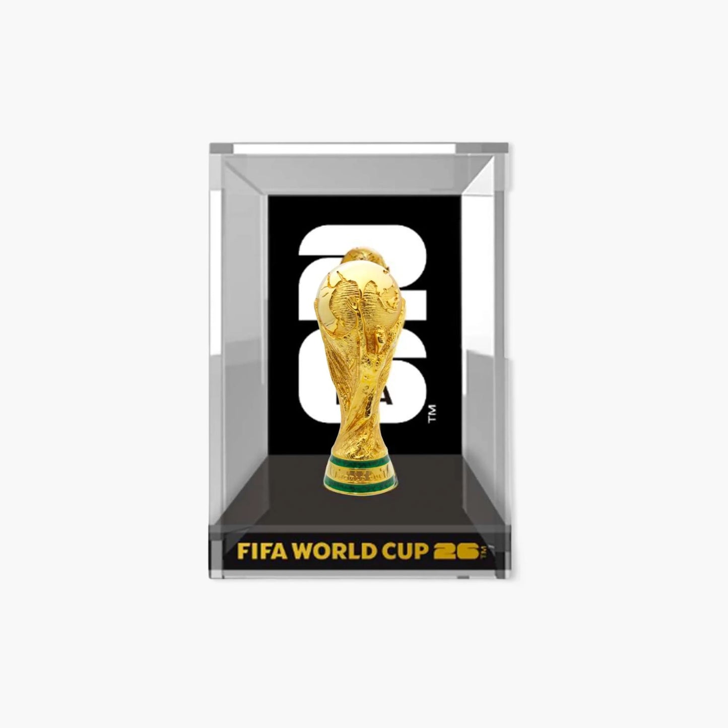 Fifa World Cup 2026 XXS Mini Replica Trophy in Case