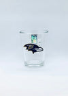 Baltimore Ravens 2oz Shot Glass
