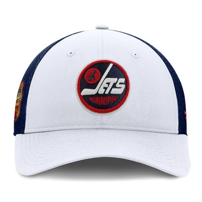 Winnipeg Jets Fanatics 2026 NHL Heritage Classic Authentic Pro Meshback Adjustable Hat - White