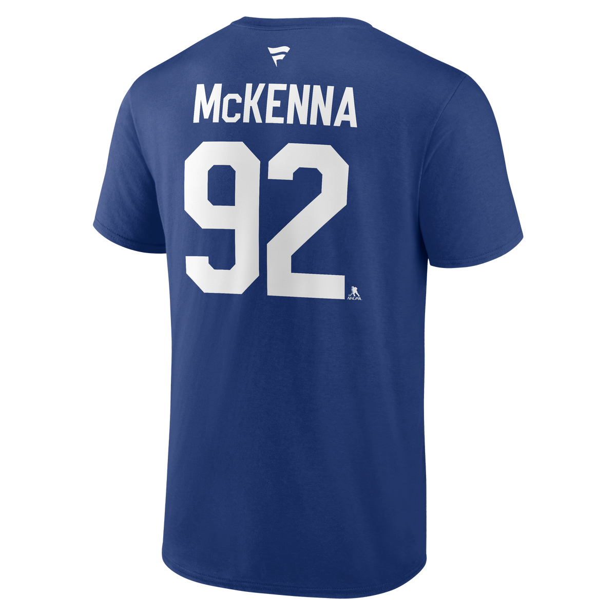 Toronto Maple Leafs Gavin McKenna #92 Fanatics Name and Number T-Shirt - Blue
