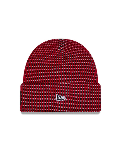 San Francisco 49ers 2026 New Era NFL Sideline Cold Weather Cuff Knit Toque - Red