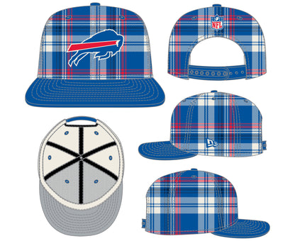 Youth New Era Royal Buffalo Bills 2024 Sideline Statement 9FIFTY Snapback Hat