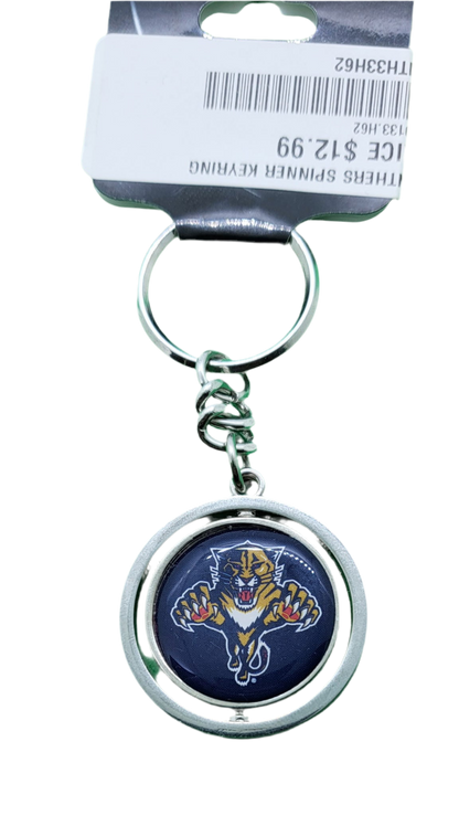 Florida Panthers Spinner Key Ring