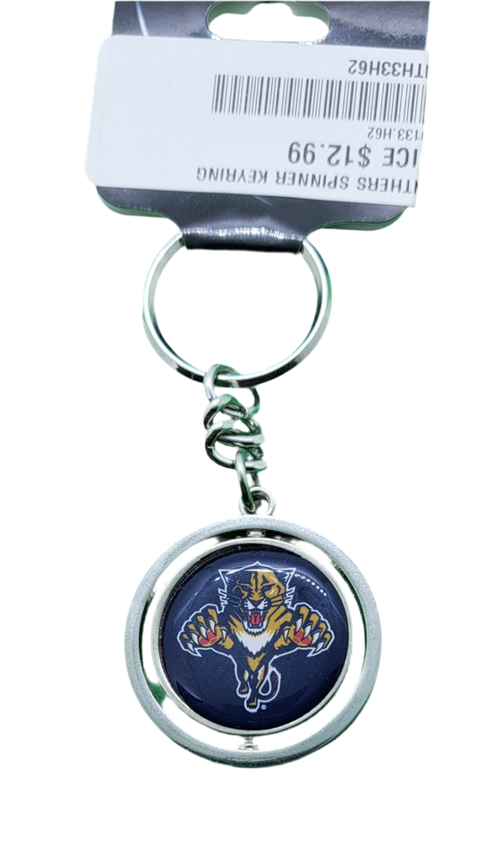 Florida Panthers Spinner Key Ring