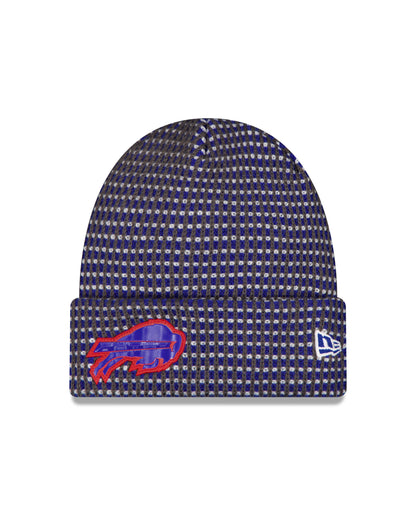 Buffalo Bills 2026 New Era NFL Sideline Cold Weather Cuff Knit Toque - ALT Gray