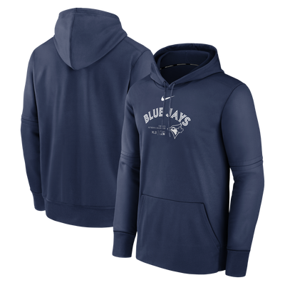 Toronto Blue Jays Nike Authentic Practice Performance Pullover Hoodie - Navy Blue