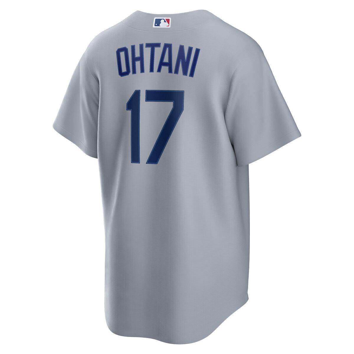 Los Angeles Dodgers Shohei Ohtani #17 Nike Road Replica Jersey - Gray