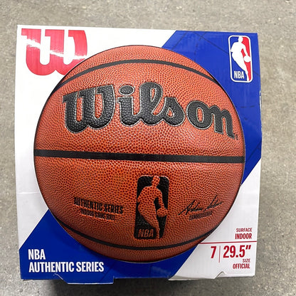 Wilson NBA Basketball Authentic Indoor Series Ball - size 7 - Pro League Sports Collectibles Inc.