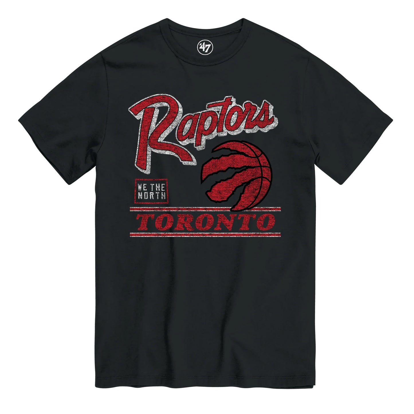 Toronto Raptors 47' Brand Fly Fan T-shirt - Black