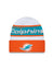Miami Dolphins New Era 2023 Sideline Tech Cuffed Knit Hat - White/Orange