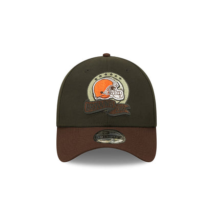 Cleveland Browns New Era 2022 Salute To Service - 39THIRTY Flex Hat