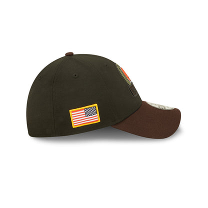 Cleveland Browns New Era 2022 Salute To Service - 39THIRTY Flex Hat