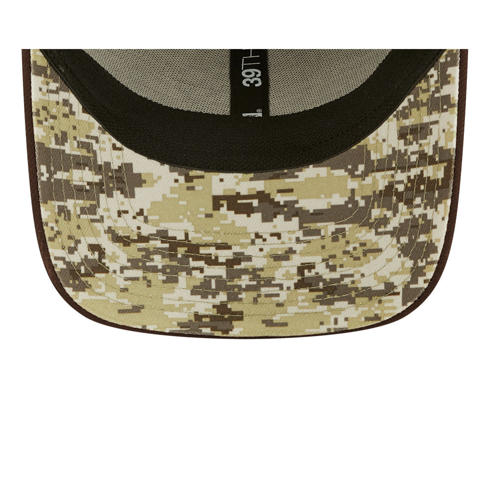 Cleveland Browns New Era 2022 Salute To Service - 39THIRTY Flex Hat