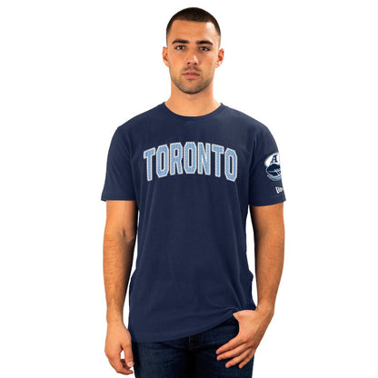 Toronto Argonauts CFL New Era Applique City Navy T-Shirt - Pro League Sports Collectibles Inc.