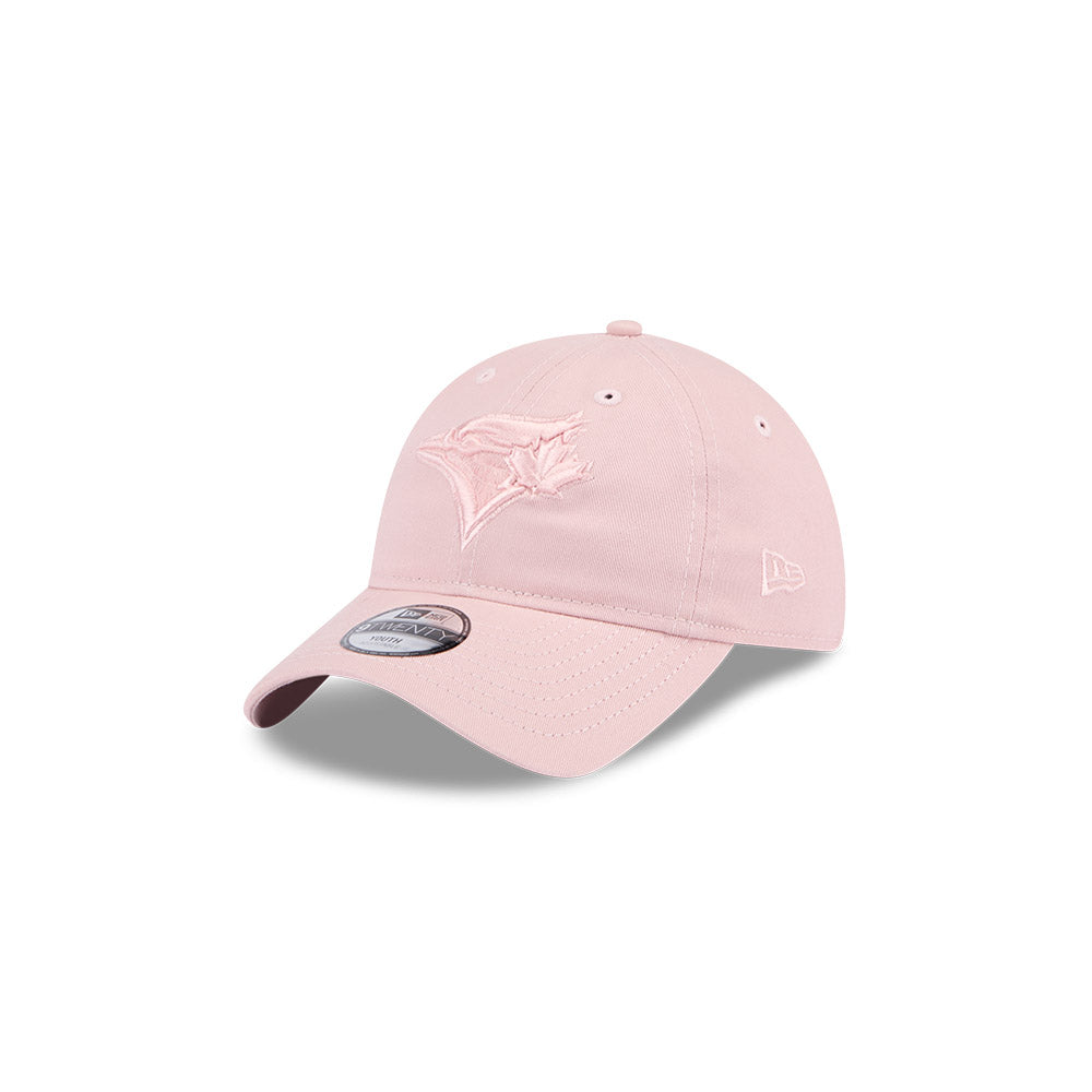 Toddler Toronto Blue Jays 9Twenty New Era Buckle Back Hat - Pink