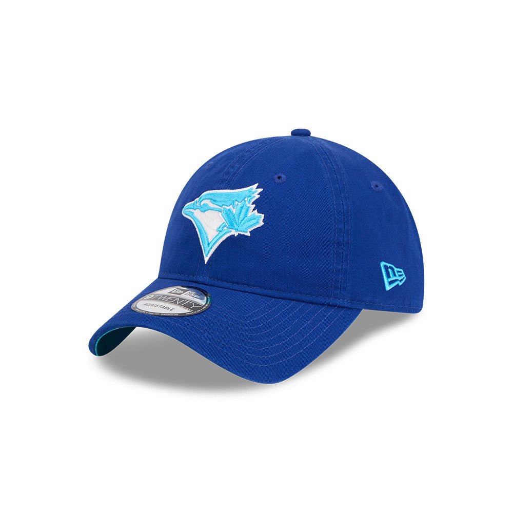 Toronto Blue Jays Father's Day 2024 Blue/ Light Blue 9Twenty Adjustable New Era Hat - Pro League Sports Collectibles Inc.