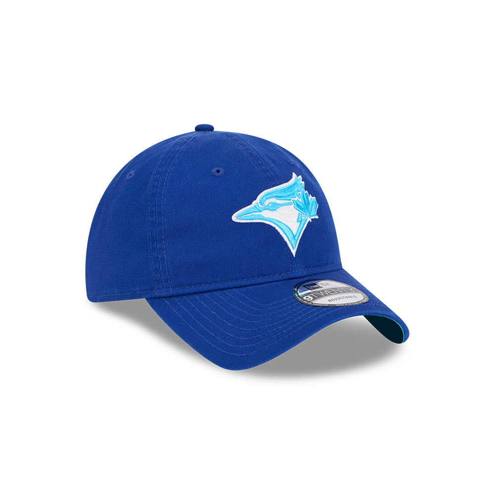 Toronto Blue Jays Father's Day 2024 Blue/ Light Blue 9Twenty Adjustable New Era Hat - Pro League Sports Collectibles Inc.