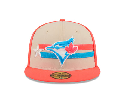 Toronto Blue Jays New Era 2024 All-Star Game 59FIFTY Fitted - Cream - Pro League Sports Collectibles Inc.