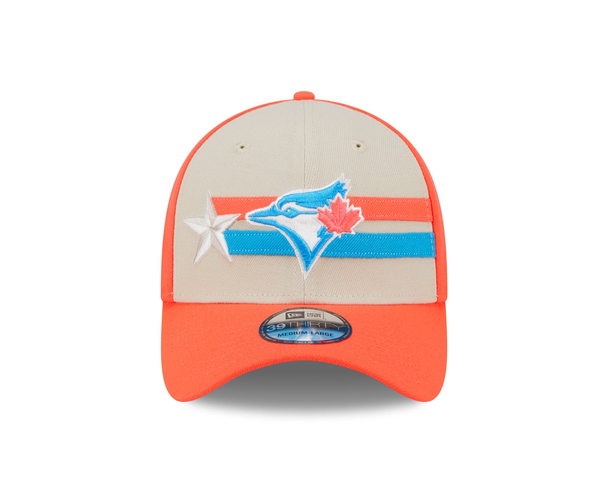 Toronto Blue Jays New Era 2024 All-Star Game 39THIRTY Flex Hat - Cream - Pro League Sports Collectibles Inc.