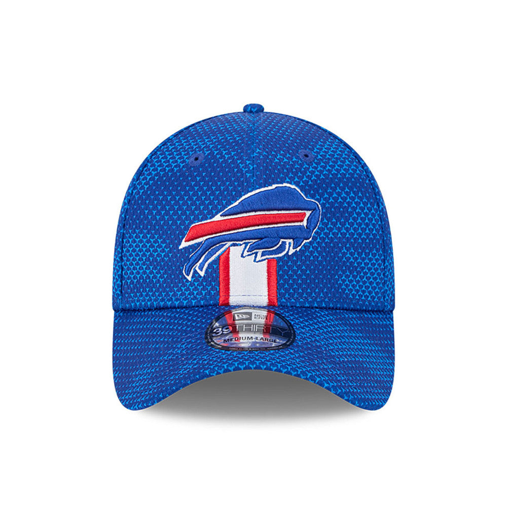 Buffalo Bills NFL New Era Men s Royal 39Thirty 2024 Sideline Stretch Fit Hat