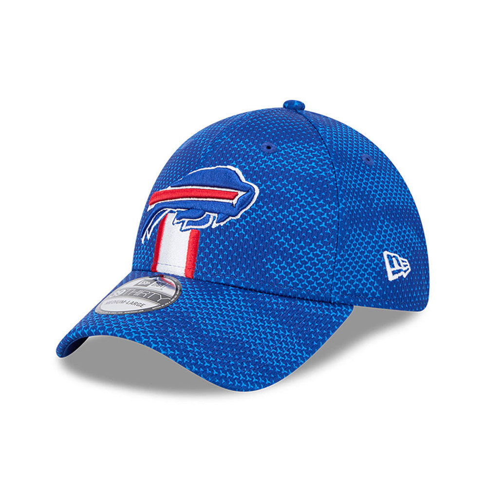 Buffalo Bills  NFL 2024 Sideline New Era 39 Thirty Flex Hat - Royal Blue - Pro League Sports Collectibles Inc.