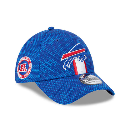 Buffalo Bills  NFL 2024 Sideline New Era 39 Thirty Flex Hat - Royal Blue - Pro League Sports Collectibles Inc.